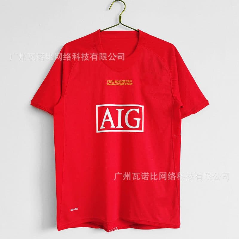 image-Football Jersey - Retro Home Away Long Sleeve Polyester