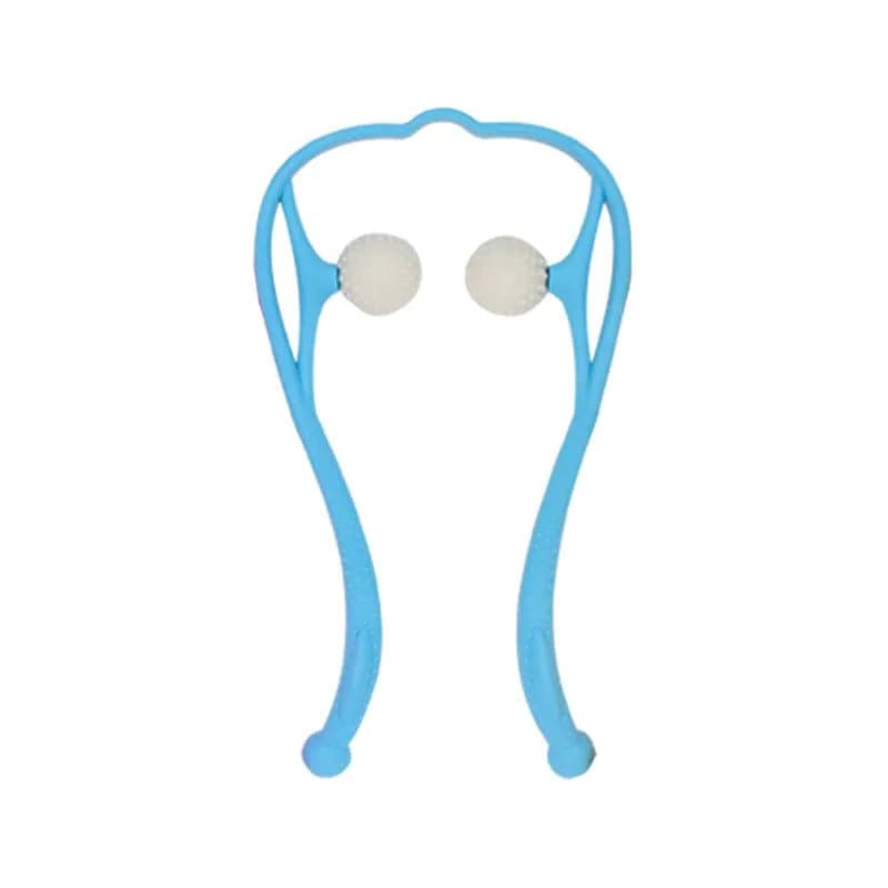 image-Double Ball Neck Massager Cervical Spine Roller
