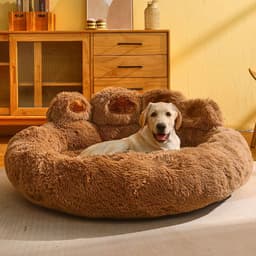 image-Nine Pets Dog Bed 3XL 110cm Pink Plush