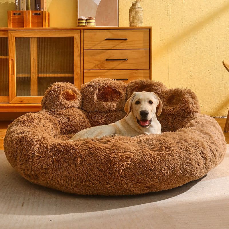 image-Nine Pets Dog Bed 3XL 110cm Pink Plush