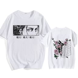 image-Attack on Titan Anime T-Shirt - Unisex Round Neck