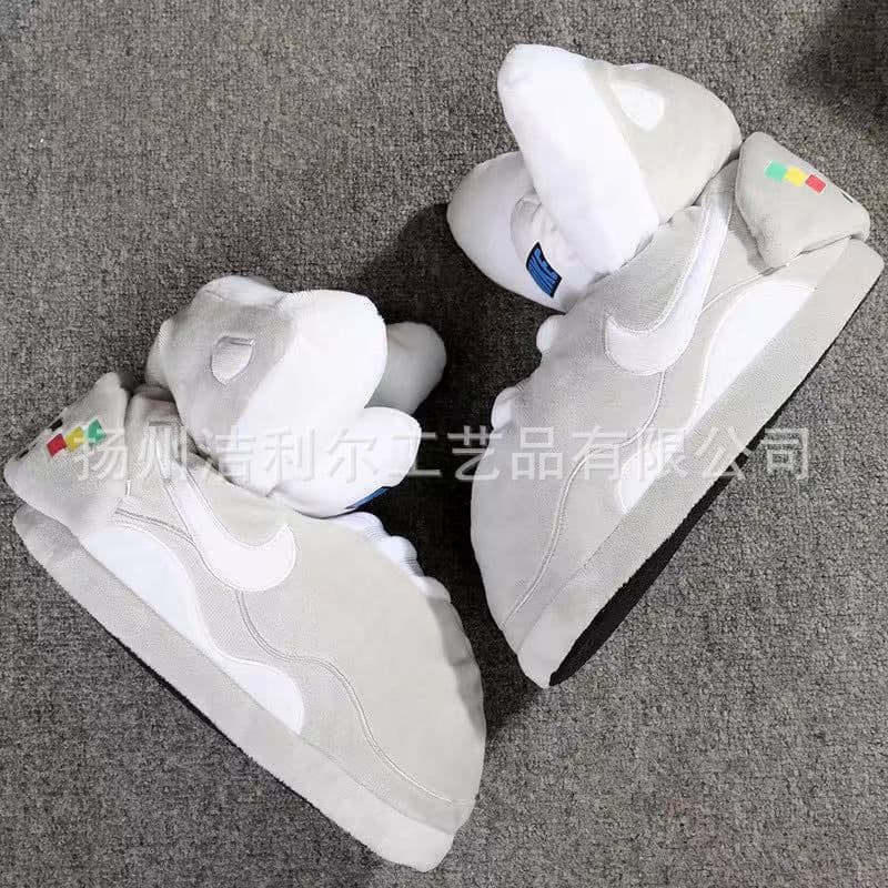 image-Cotton Indoor Basketball Shoes Winter Warm Cartoon Pattern EU Size 36 44