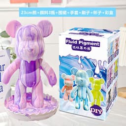 image-Fluid Bear DIY Paint Set - 6 Colors 60ml