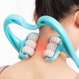 image-Cervical Spine Massager - Neck Kneading Sore Relief, Multi-Functional Shoulder & Neck Clamp