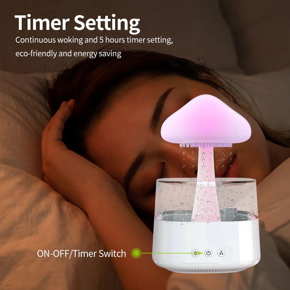 image-Cloud Humidifier Aromatherapy Machine - Remote Control