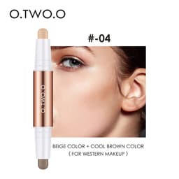 image-O.TWO.O Contour Stick - Double-ended Highlighter Beige+Cold Brown SC030