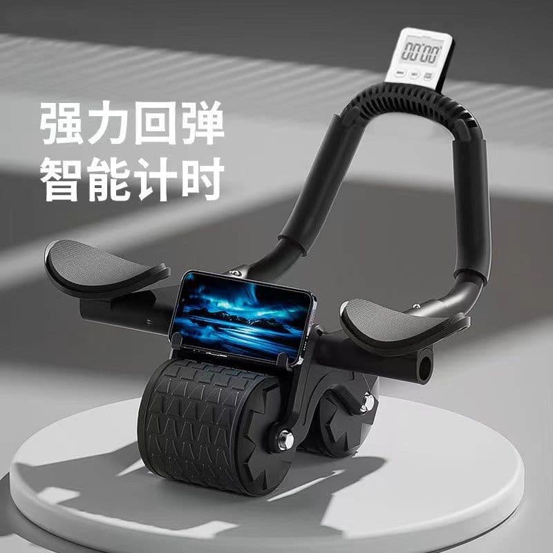 image-Abdominal Wheel with Elbow Support - Home Fitness Trainer