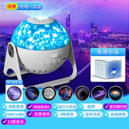 image-Creative Galaxy Projector Lamp - Romantic Starry Sky