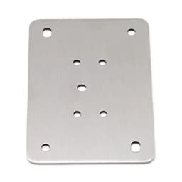 image-Manufacturer hinge hole repair steel plate installation panel cabinet door hinge fixed plate installation piece furniture hardware accessories