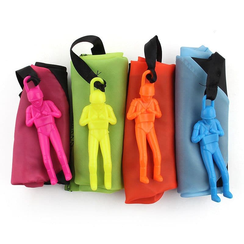 image-Kids Parachute Toy Soldier - Navy Blue