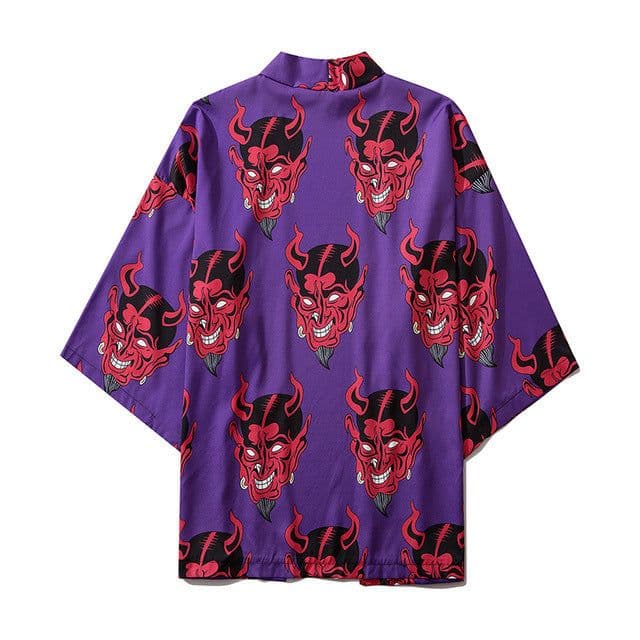 image-2021 cross-border new Japanese-style digital printing kimono men and women cloak coat pajamas cardigan summer
