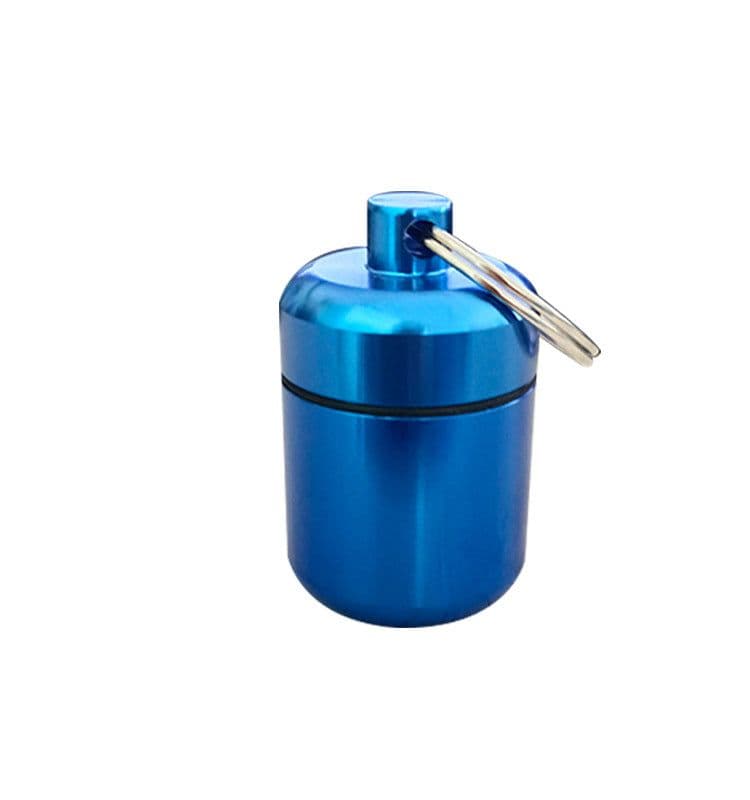 image-Aluminum Alloy Earplug Storage Case - Colorful Metal