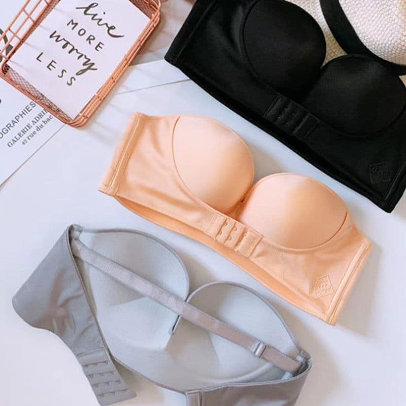 image-Yulan Dream Strapless Bra - Invisible Push-up No Wire