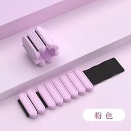 image-skedas Weight-Bearing Bracelet Silicone Gray 4lb Pair