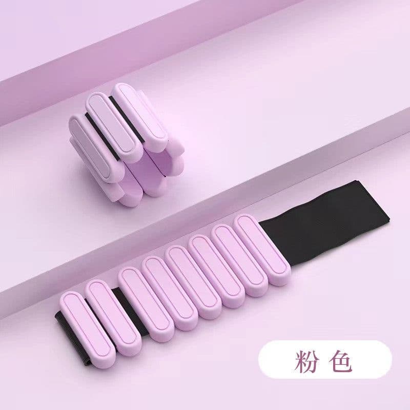 image-skedas Weight-Bearing Bracelet Silicone Gray 4lb Pair