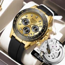 image-Daytona Jindi Shawn Yue Hollow Mechanical Watch