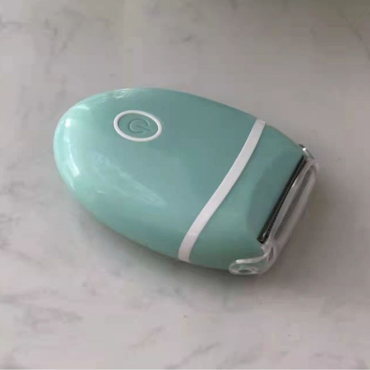 image-Electric Full-Body Shaver for Women - Green, ABS