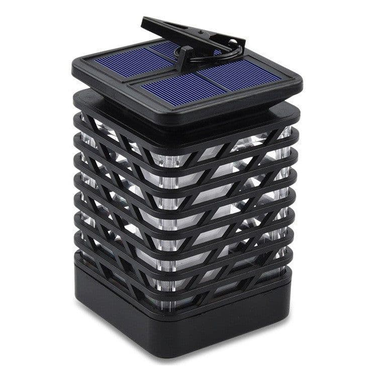 image-Cross-Border Solar Flame Light 12LED Torch Outdoor