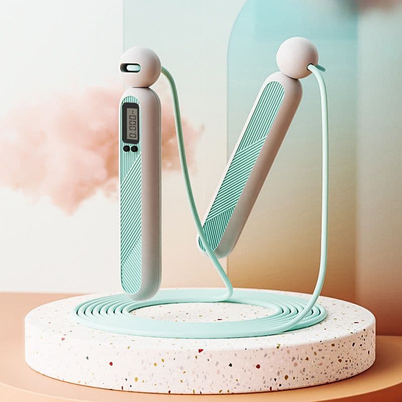 image-Six Seven Eight Electronic Jump Rope With Counter Cordless Skipping Rope
