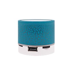 image-Mini Bluetooth Speaker - Portable LED Wireless Subwoofer Gift - Yellow 58*53mm
