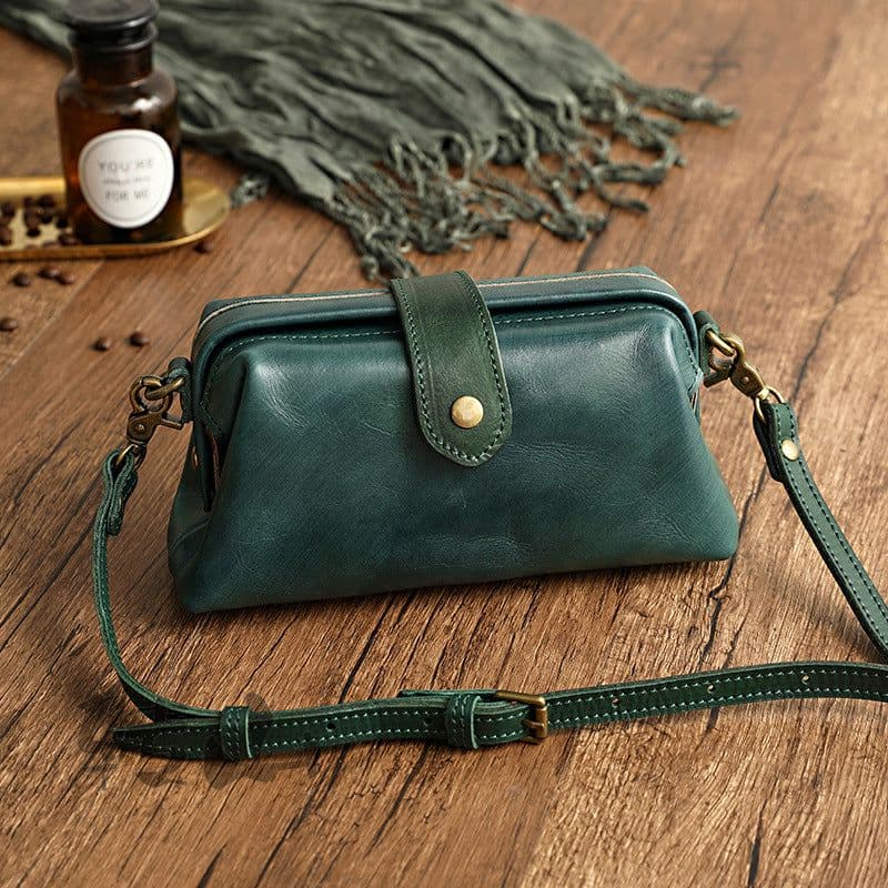 image-Turn Around the Mountain Women's Doctor Bag - Coffee Leather