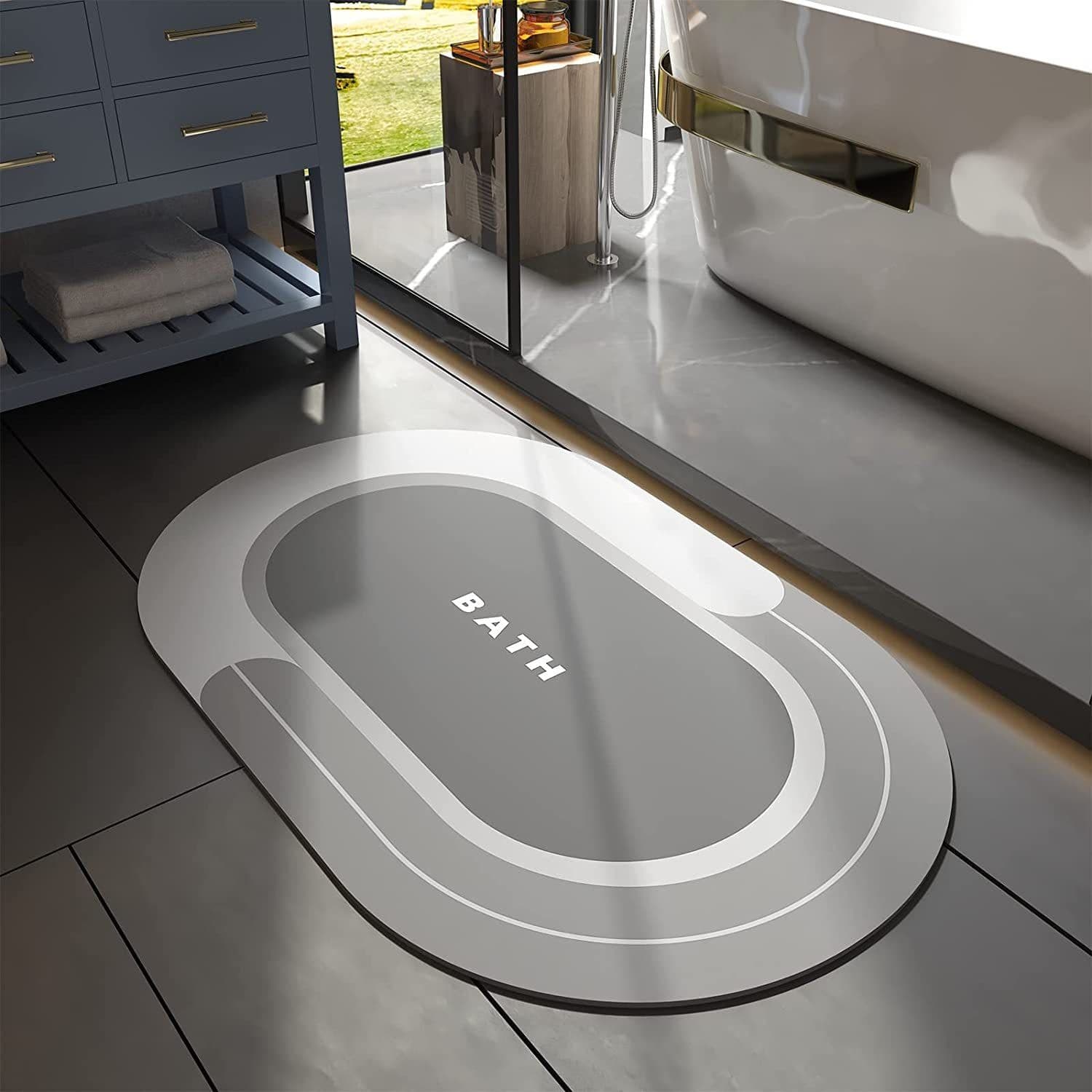 image-JSM Diatom Mud Bath Mat 60x90cm Light Yellow