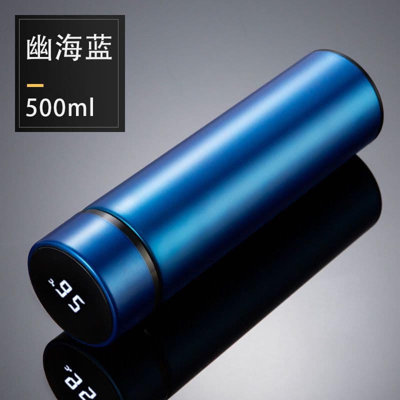 image-Smart Temperature Display Insulated Cup 304 Stainless Steel Water Bottle Gift