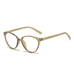 image-New color-changing anti-blue light glasses women's trendy retro glasses frame glasses frame fashion cat's eye color-changing glasses men