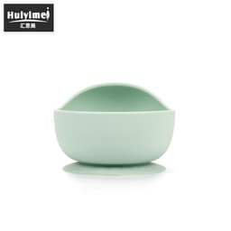 image-Leida Silicone Baby Bowl Set - Purple Anti-Fall Spoon Included