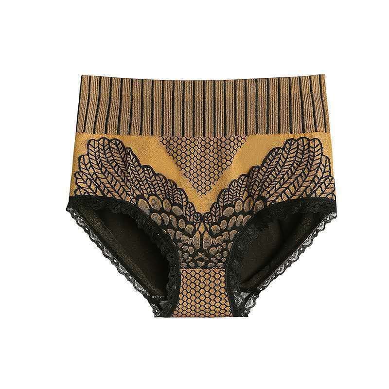 image-Seamless High-Waist Thong - Nylon Graphene Cotton Crotch