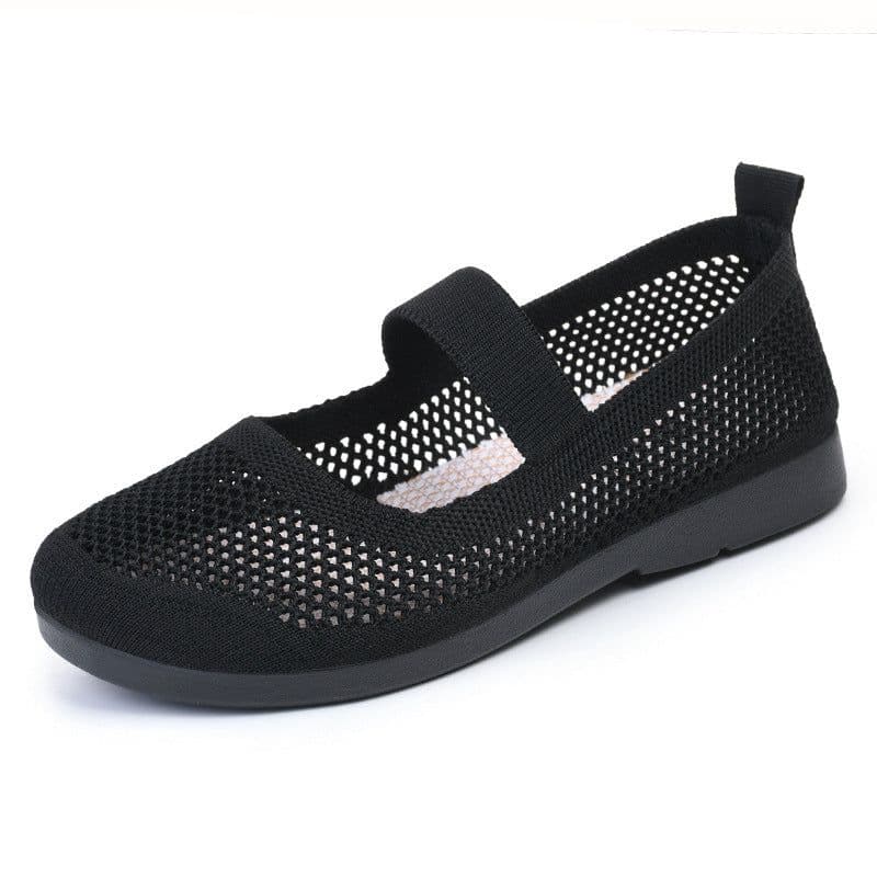 image-European Heron Women's Casual Shoes - Cyan Mesh Low Top