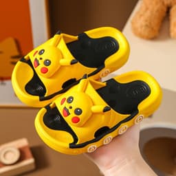 image-Hanzhai Children's Slippers - Sapphire Cartoon Animal