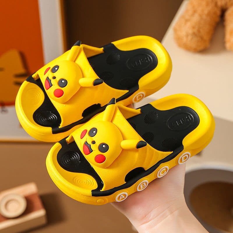 image-Hanzhai Children's Slippers - Sapphire Cartoon Animal
