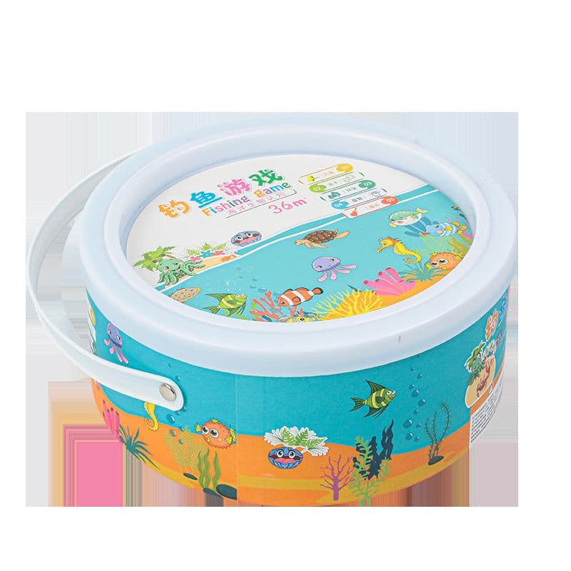 image-Wooden Educational Magnetic Fishing Toy for Toddlers Ages 2-3 Years