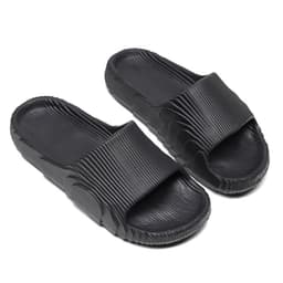 image-Summer Slippers Unisex Non-slip Bathroom Orange