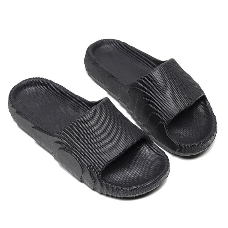 image-Summer Slippers Unisex Non-slip Bathroom Orange