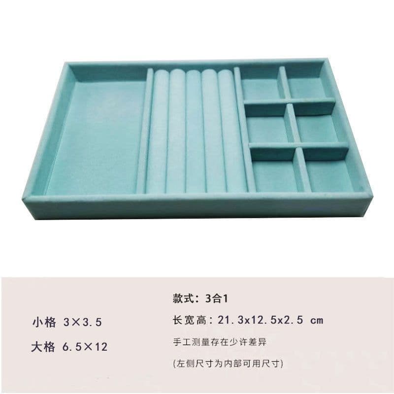 image-Jewelry Storage Tray - Desktop Organizer