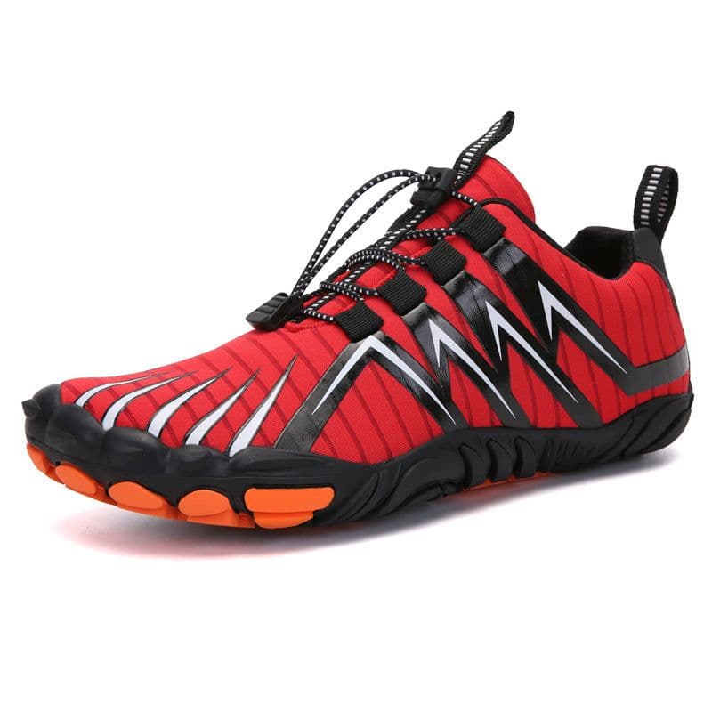 image-Outdoor Hiking Shoes Men Women Trail Running Pink Black