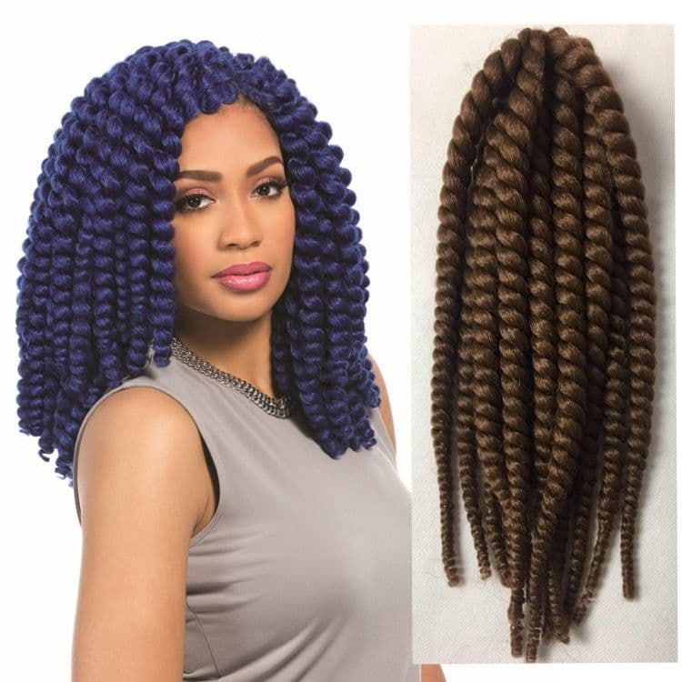 image-Chemical Fiber Wig Spring Twist Braid
