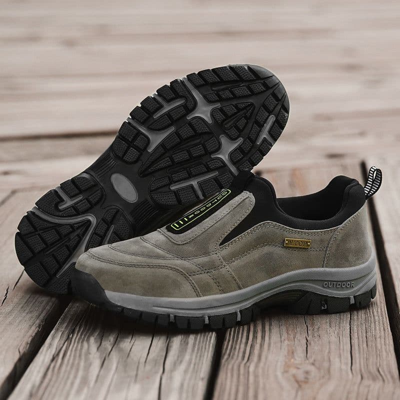 image-2021 new large size low top men's outdoor hiking shoes non-slip wear-resistant hiking shoes casual set of feet men's shoes
