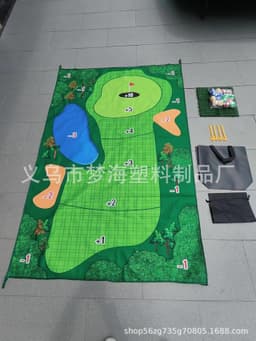 image-The Casual Golf Game Set Leisure and Entertainment Golf Game Set Golf Hitting Mat
