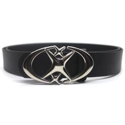 image-Alloy Belt - Double Moon Cross Star Buckle
