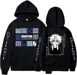 image-Men's & Women's Anime Hooded Hoodie - Large Size