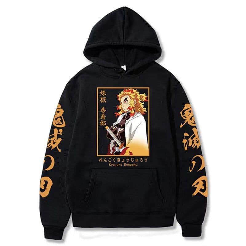 image-Men's & Women's Anime Hooded Hoodie - Large Size