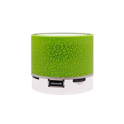 image-Mini Bluetooth Speaker - Portable LED Wireless Subwoofer Gift - Yellow 58*53mm