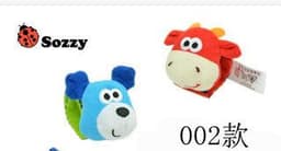 image-Sozzy Baby Rattle Socks Wrist Strap 0-1Y