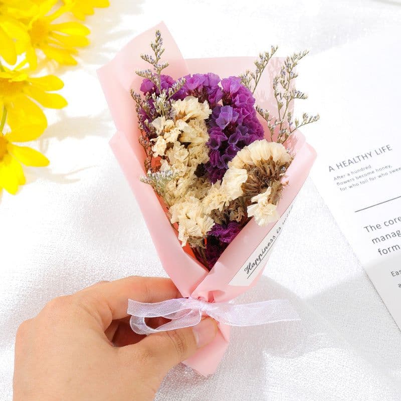image-Aromatherapy Clip Bouquet - Beige Hydrangea Car Fragrance Decor