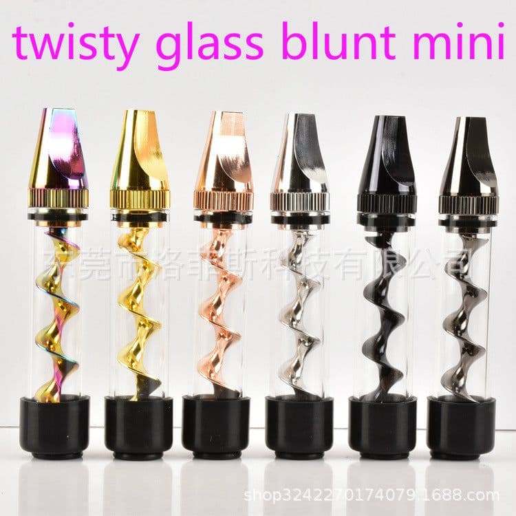 image-Spiral Dry Burning Atomizer 7Pmini2 Gold Metal