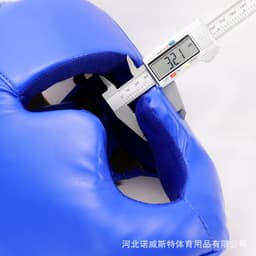 image-Boxing Helmet - Kids/Adult PU Monkey Face Taekwondo Protection
