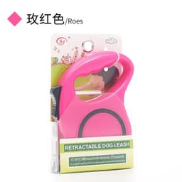 image-Auto Retractable Dog Leash - 5M ABS Walking Chain Rope